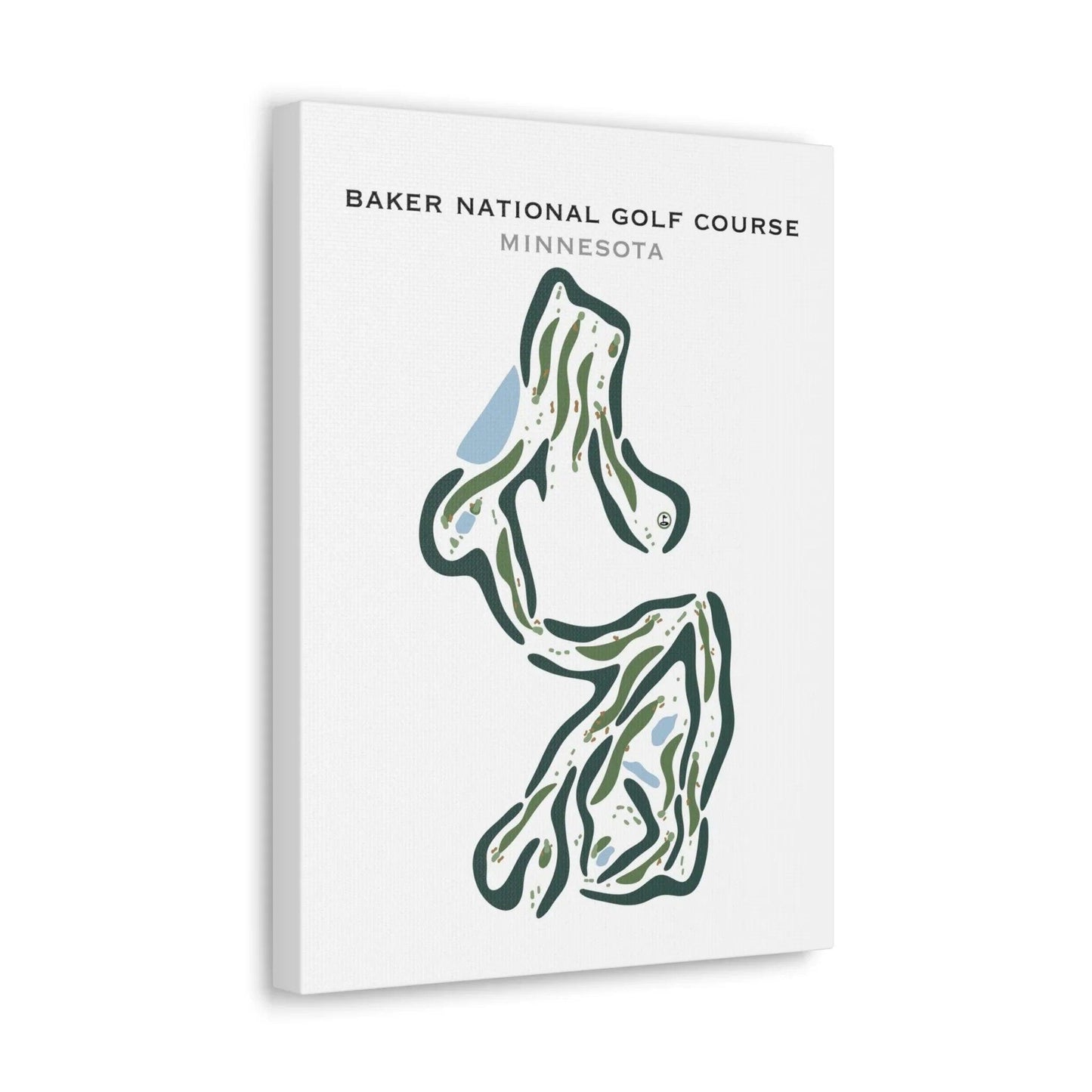 Baker National Golf Course, Minnesota - Printed Golf Courses