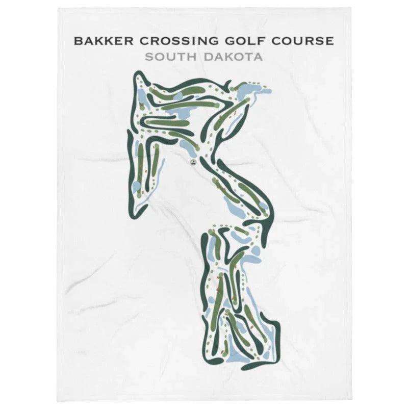 Bakker Crossing Golf Course, South Dakota - Printed Golf Courses