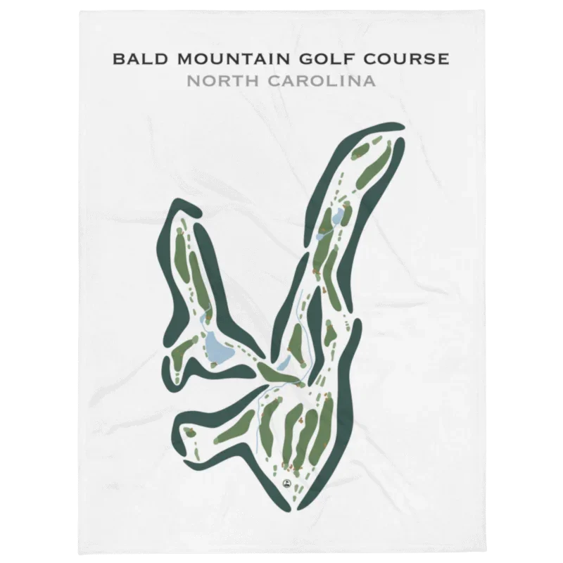 Bald Mountain Golf Course, North Carolina - Printed Golf Courses