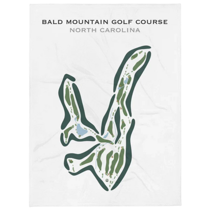 Bald Mountain Golf Course, North Carolina - Printed Golf Courses