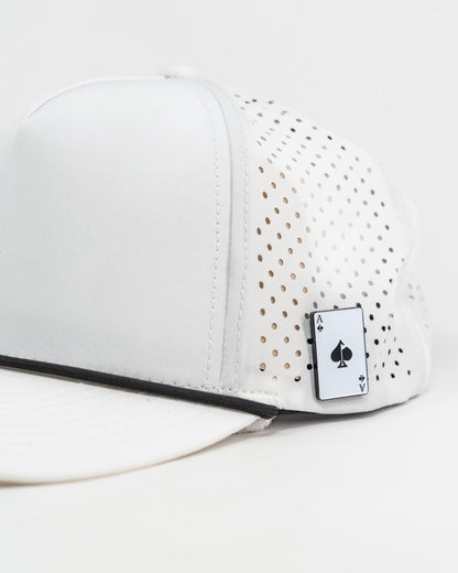 Perforated Rope Hat - Die Trying - White