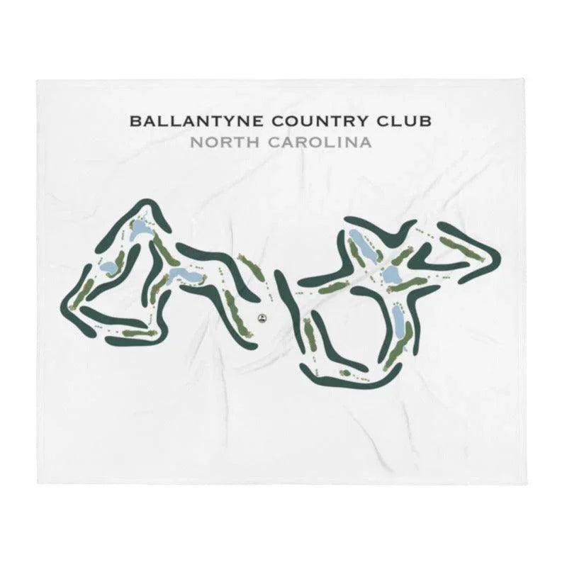 Ballantyne Country Club, North Carolina - Printed Golf Course