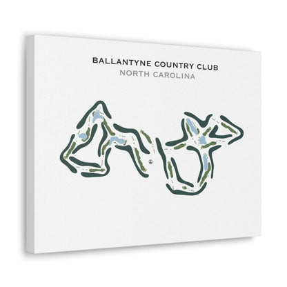 Ballantyne Country Club, North Carolina - Printed Golf Course