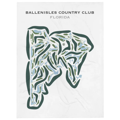 BallenIsles Country Club, Palm Beach Gardens, Florida - Printed Golf Courses