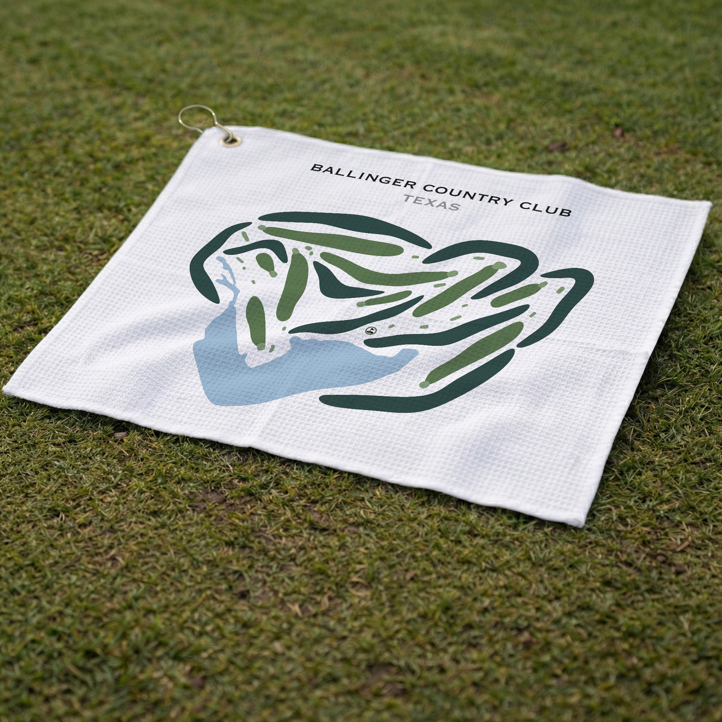 Ballinger Country Club, Texas - Printed Golf Courses