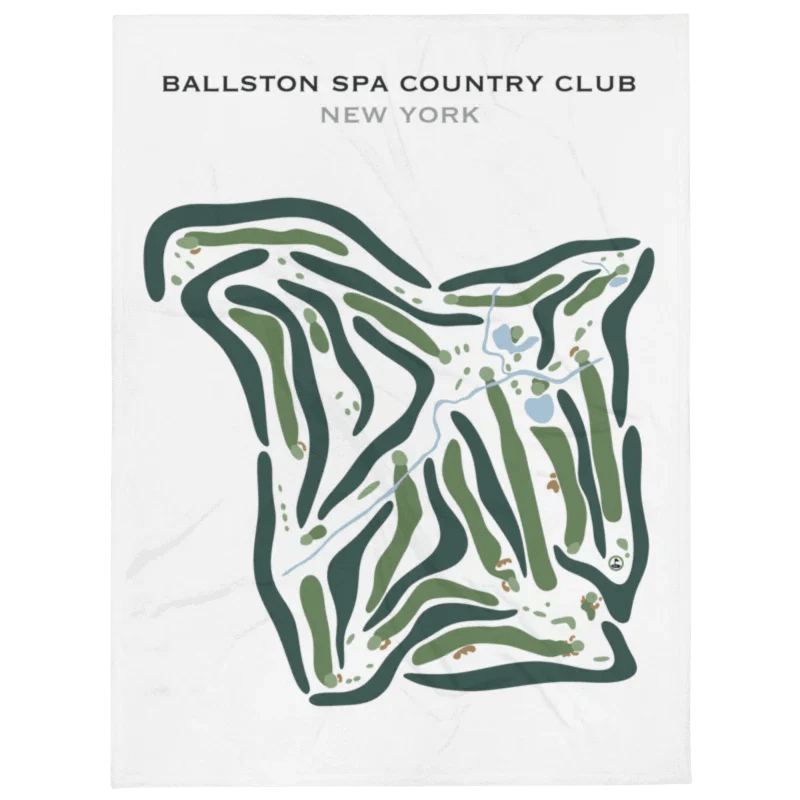 Ballston Spa Country Club, New York - Printed Golf Courses