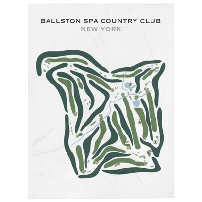 Ballston Spa Country Club, New York - Printed Golf Courses