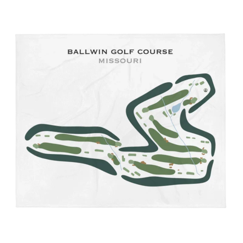 Ballwin Golf Course, Missouri - Printed Golf Course