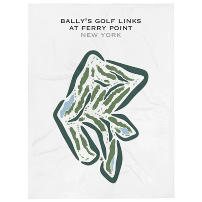 Bally's Golf Links at Ferry Point, New York - Printed Golf Courses