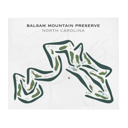 Balsam Mountain Preserve, North Carolina - Printed Golf Courses