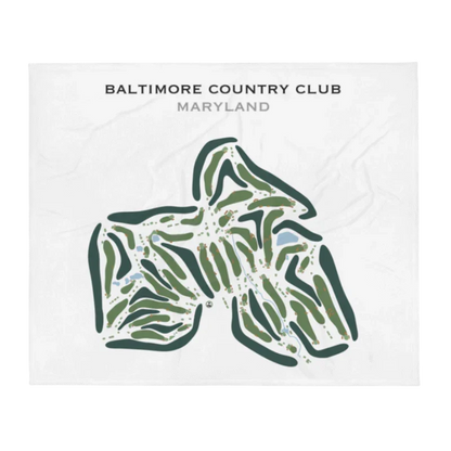 Baltimore Country Club, Maryland - Printed Golf Courses
