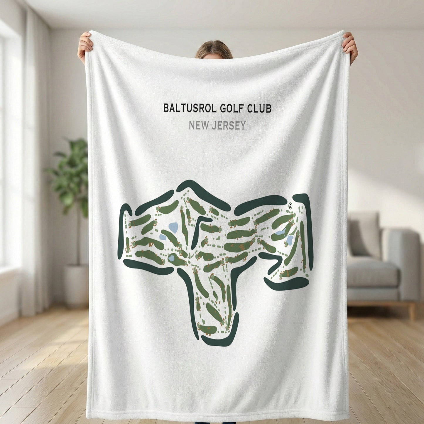 Baltusrol Golf Club, New Jersey - Printed Golf Courses