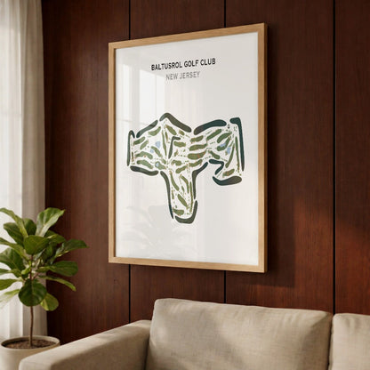 Baltusrol Golf Club, New Jersey - Printed Golf Courses