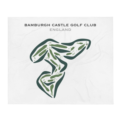 Bamburgh Castle Golf Club, England - Printed Golf Courses