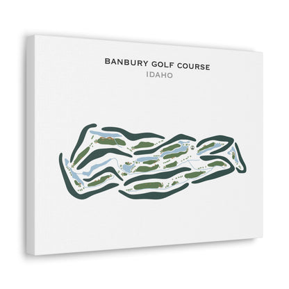 BanBury Golf Course, Idaho - Printed Golf Courses