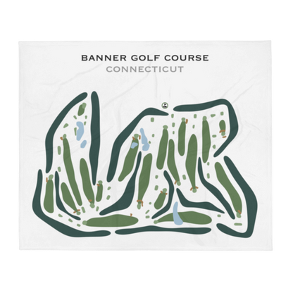Banner Golf Course, Connecticut - Printed Golf Courses