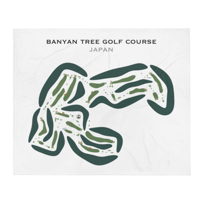 Banyan Tree Golf Course, Japan - Printed Golf Courses