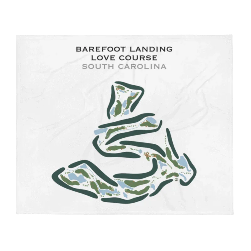 Barefoot Landing - Love Golf Course, South Carolina - Printed Golf Courses