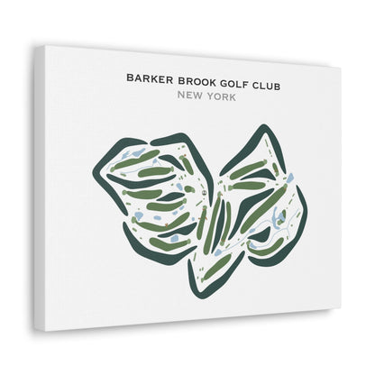 Barker Brook Golf Club, New York - Printed Golf Courses