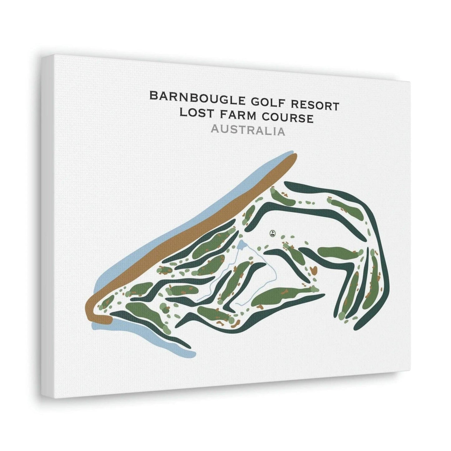 Barnbougle Golf Resort, Lost Farm Golf Course, Australia - Printed Golf Courses