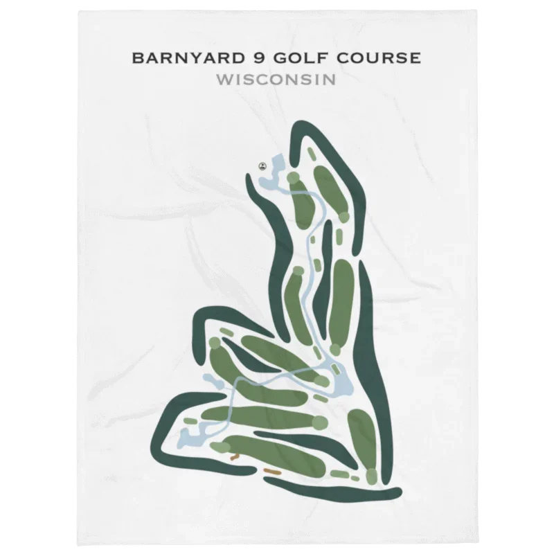 Barnyard 9 Golf Course, Wisconsin - Printed Golf Courses