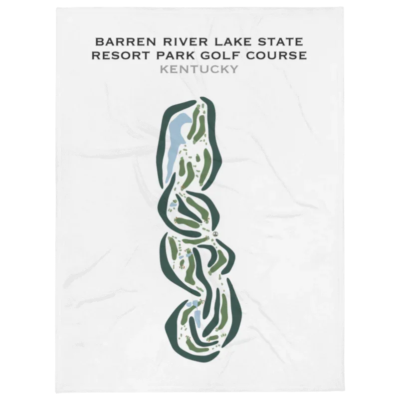 Barren River Lake State Resort Park Golf Course, Kentucky - Printed Golf Courses