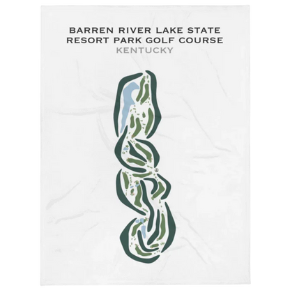 Barren River Lake State Resort Park Golf Course, Kentucky - Printed Golf Courses
