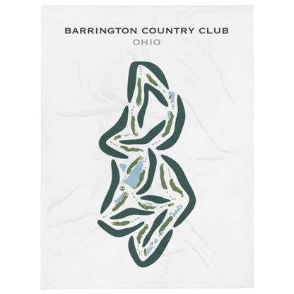 Barrington Golf Club, Ohio - Printed Golf Courses