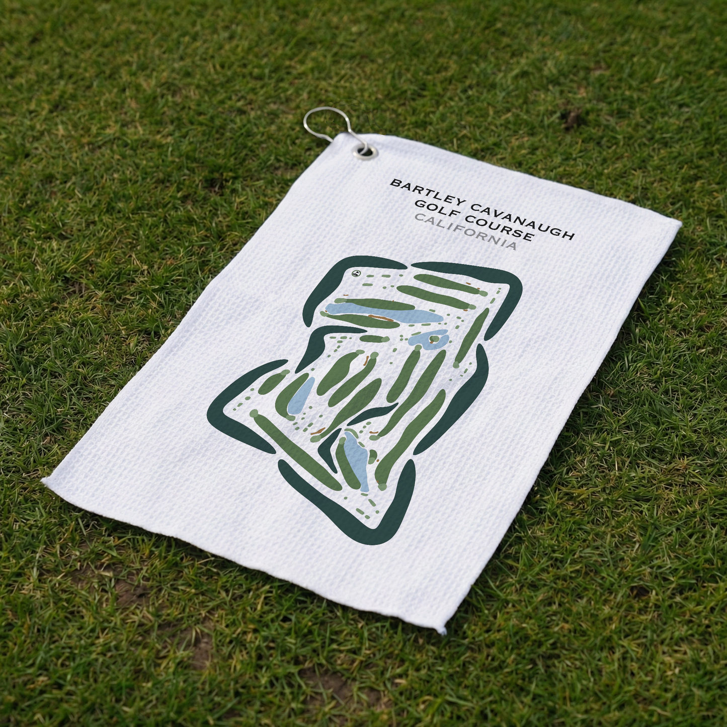 Bartley Cavanaugh Golf Course, California - Printed Golf Courses