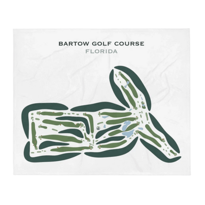 Bartow Golf Course, Florida - Printed Golf Course