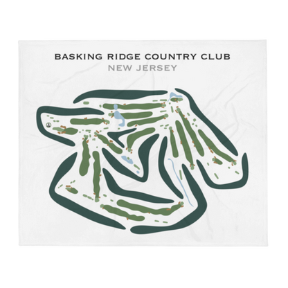 Basking Ridge Country Club, New Jersey - Printed Golf Courses