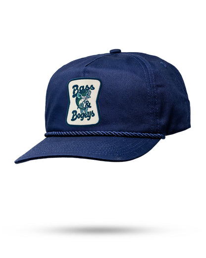 Heritage Rope Hat - Bass and Bogeys - Navy