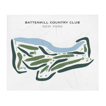 Battenkill Country Club, New York - Printed Golf Courses