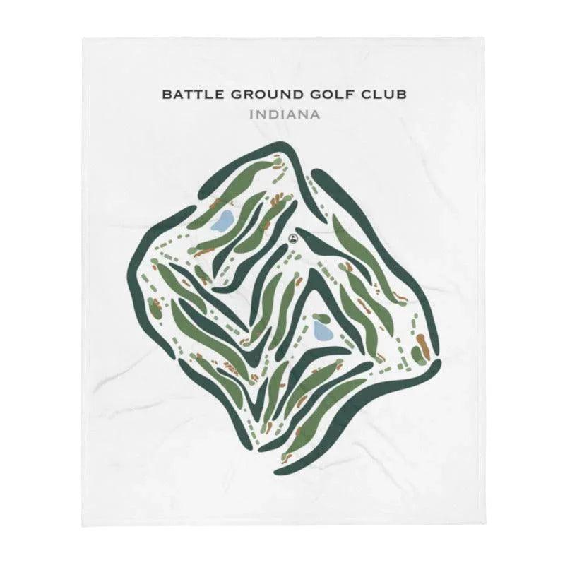 Battle Ground Golf Club, Indiana - Printed Golf Courses