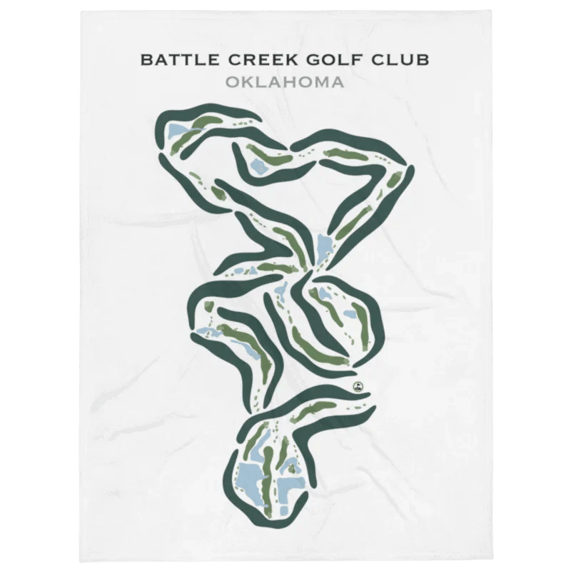 Battle Creek Golf Club, Oklahoma - Printed Golf Courses