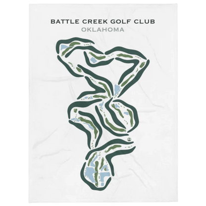 Battle Creek Golf Club, Oklahoma - Printed Golf Courses