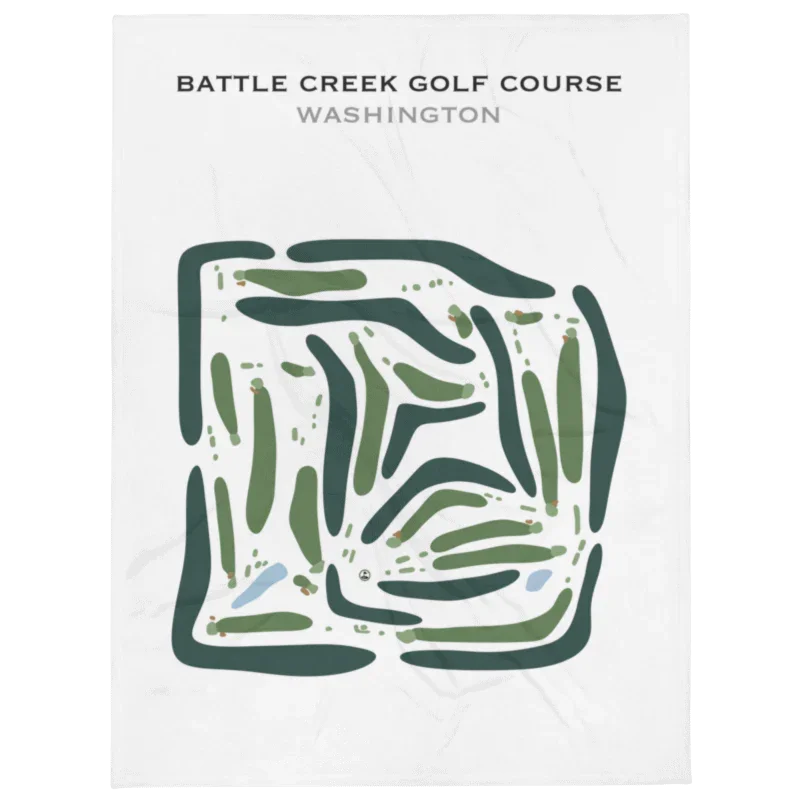 Battle Creek Golf Course, Washington - Printed Golf Course