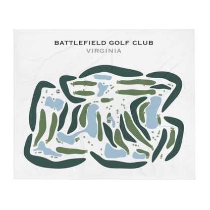 Battlefield Golf Club, Virginia - Printed Golf Courses