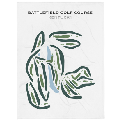 Battlefield Golf Course, Kentucky - Printed Golf Courses