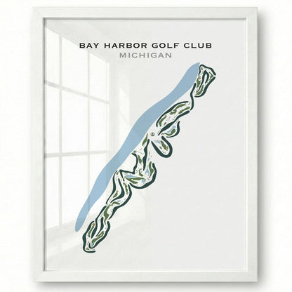 Bay Harbor Golf Club, Michigan - Printed Golf Courses