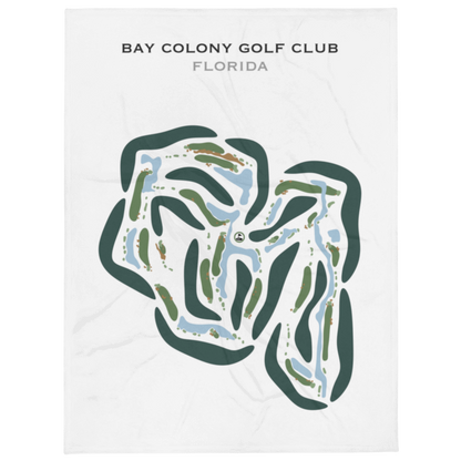 Bay Colony Golf Club, Florida - Printed Golf Courses