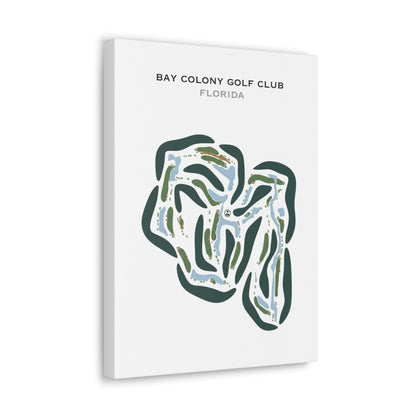 Bay Colony Golf Club, Florida - Printed Golf Courses