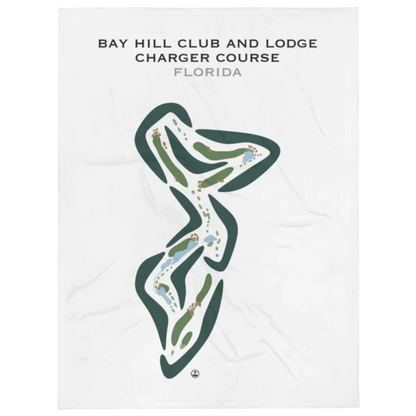 Bay Hill Club and Lodge, Charger Course, Florida - Printed Golf Courses