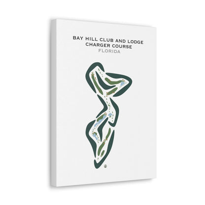 Bay Hill Club and Lodge, Charger Course, Florida - Printed Golf Courses