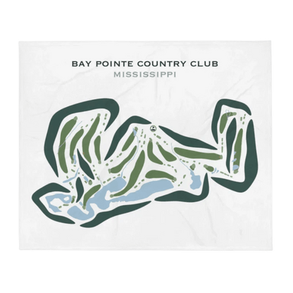 Bay Pointe Country Club, Mississippi - Printed Golf Courses