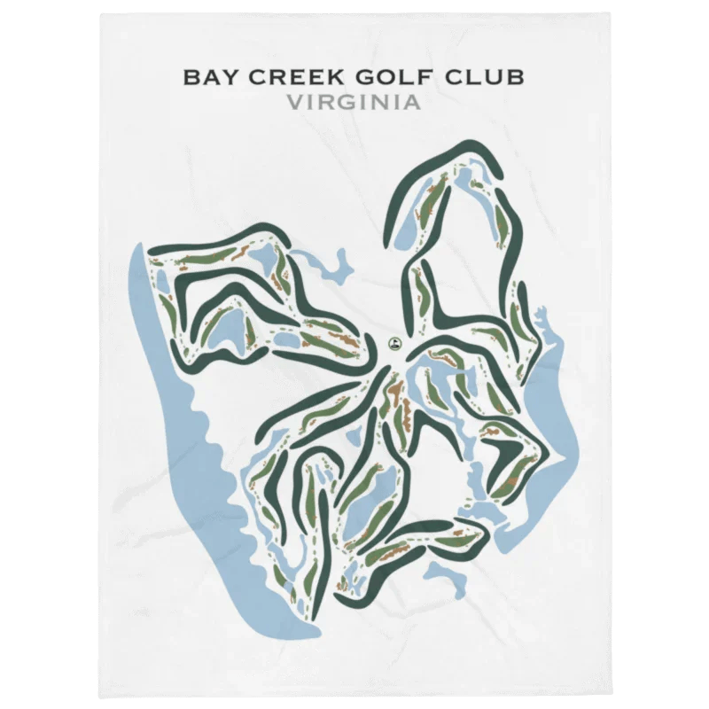 Bay Creek Golf Club, Virginia - Printed Golf Courses