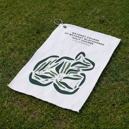 Bayonet Course at Bayonet Blackhorse Golf Course, California - Printed Golf Courses