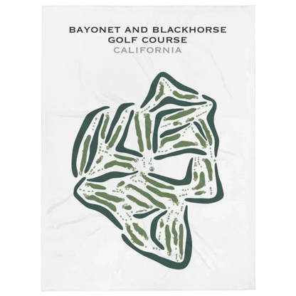 Bayonet & Black Horse Golf Course, California - Printed Golf Courses
