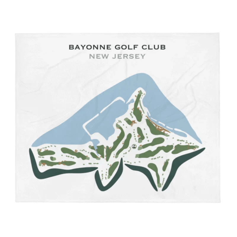 Bayonne Golf Club, New Jersey - Printed Golf Courses