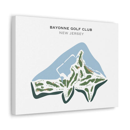 Bayonne Golf Club, New Jersey - Printed Golf Courses